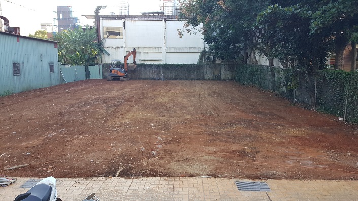 自助洗車整地